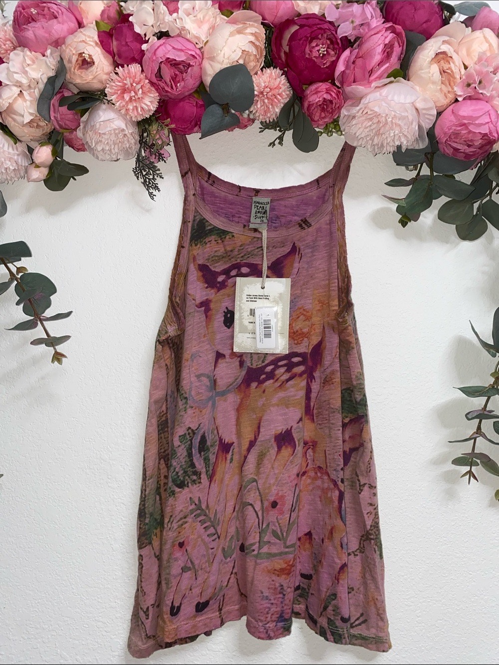 •Magnolia Pearl• DAMA DAMA {Lana tank} |TANK 363| in *lychee blossom*